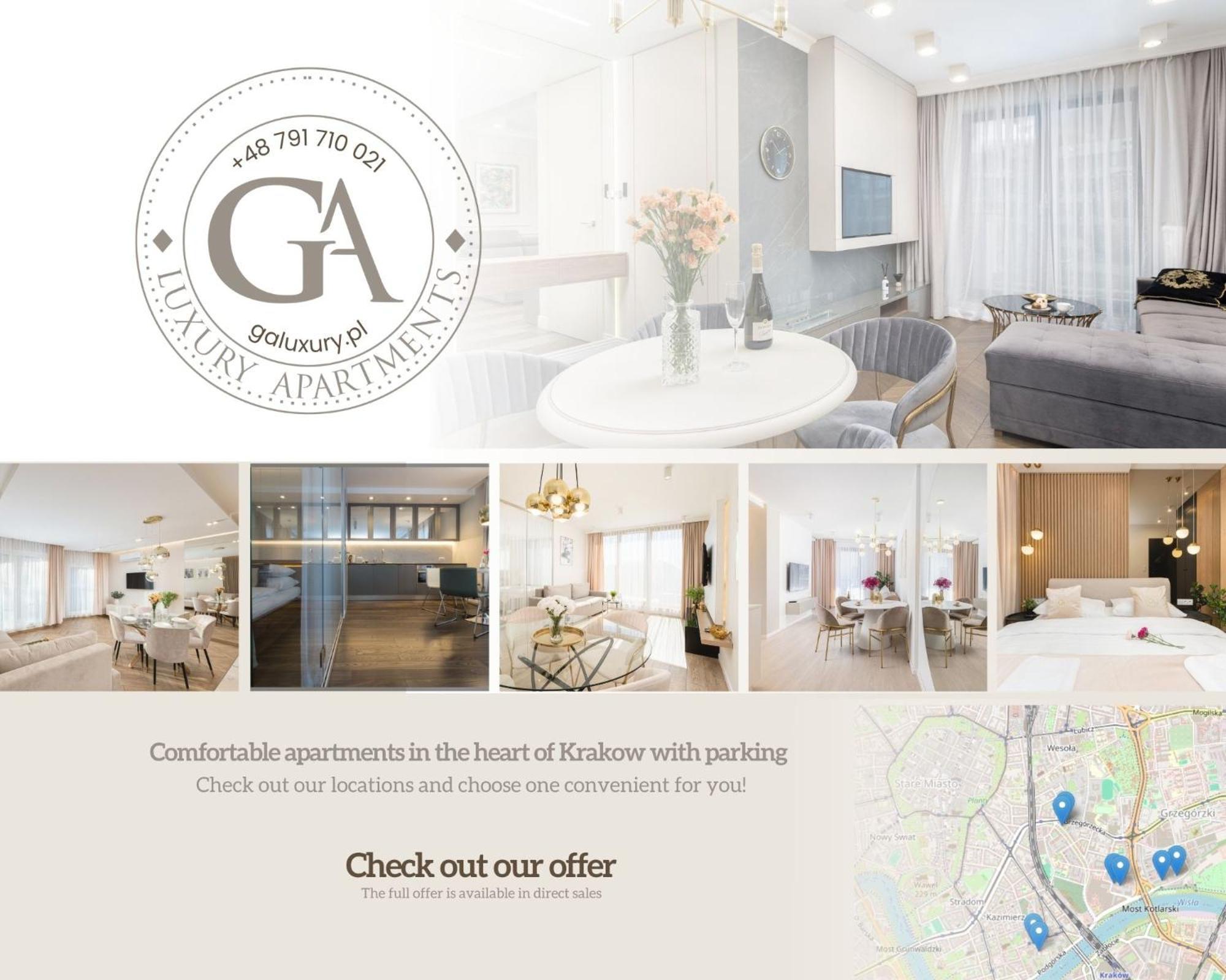 Ga Luxury Apartments W21 คราคูฟ ภายนอก รูปภาพ